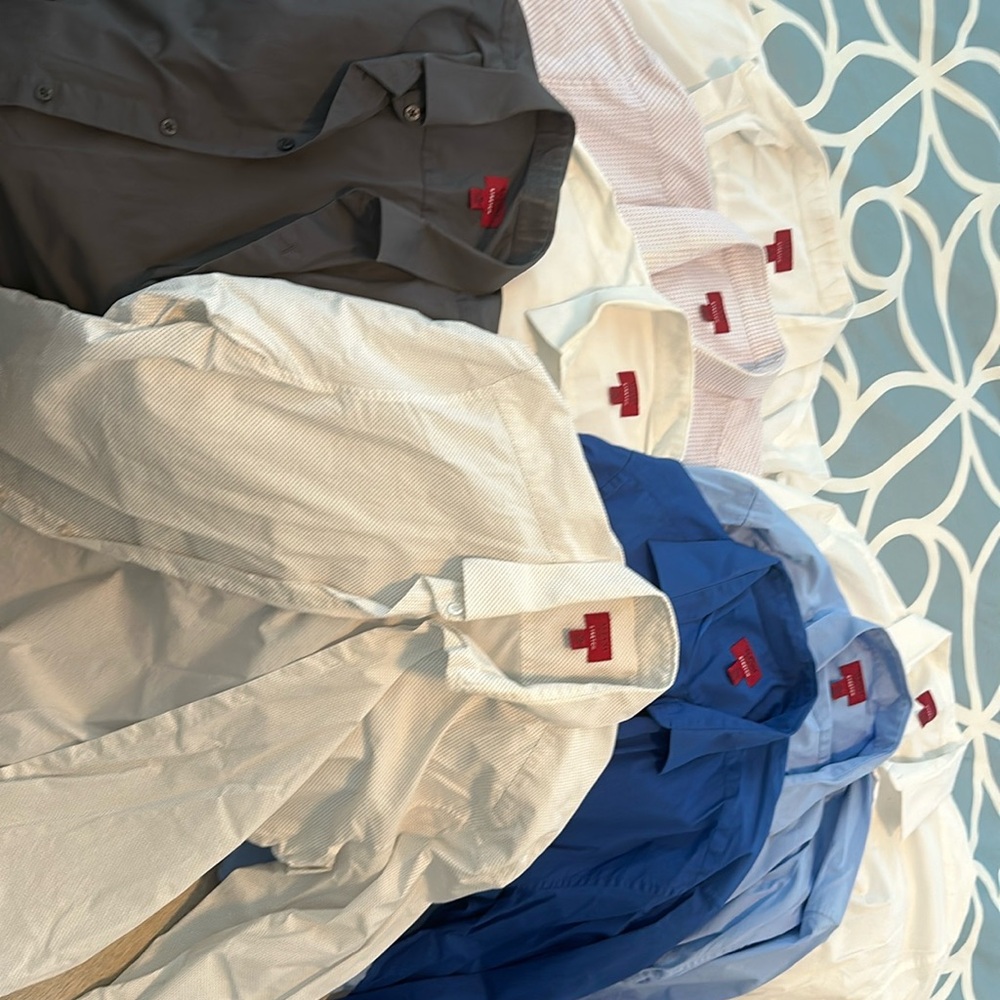 Lot of 8 Alfani slim fit XL shirts